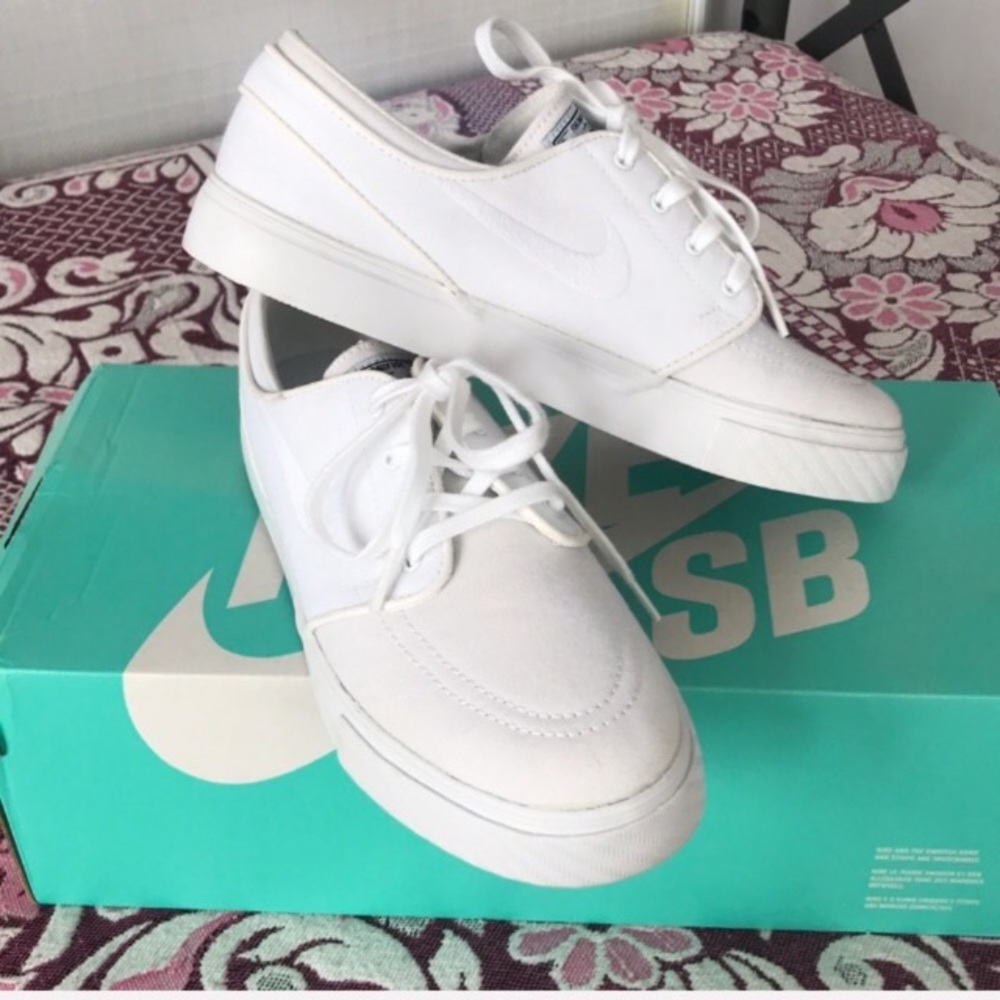 Nike SB Zoom Stefan Janoski White Sneaker